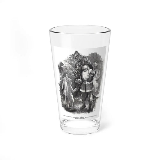 Santa Claus Sahib (2), St. Nicholas magazine, January 1927 (Magazine Illustration) Pint Glass 16oz-16oz-Go Mug Yourself