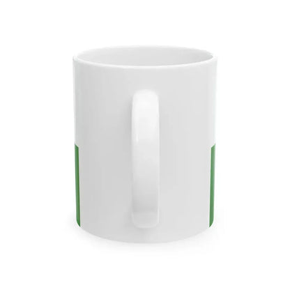 Santa Cristina Valgardena-Bandiera (Italy) White Coffee Mug - Go Mug Yourself