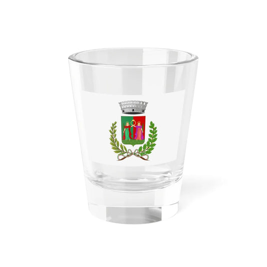 Santa Fiora-Bandiera (Italy) Shot Glass 1.5oz 1.5oz - Go Mug Yourself