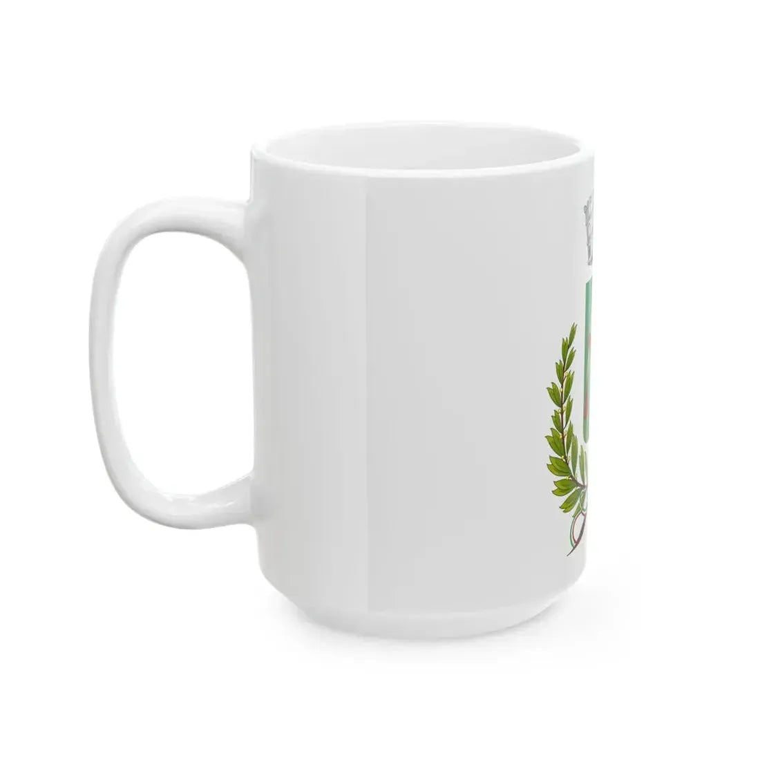 Santa Fiora-Bandiera (Italy) White Coffee Mug - Go Mug Yourself