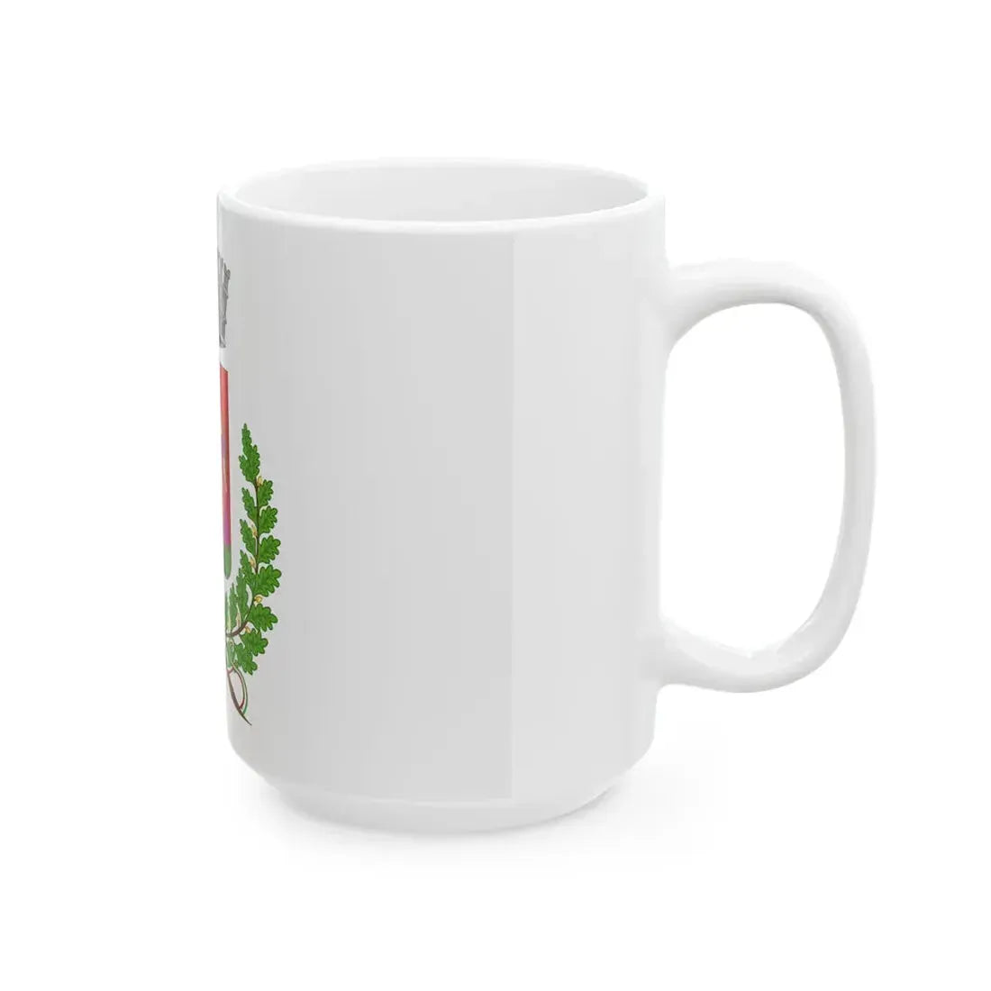 Santa Fiora-Bandiera (Italy) White Coffee Mug - Go Mug Yourself