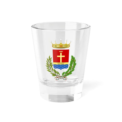 Santa Maria Capua Vetere-Stemma (Italy) (Coat of Arms) Shot Glass 1.5oz 1.5oz - Go Mug Yourself