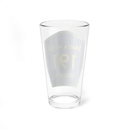 Santa Rosa County 191 (Florida) (Road Sign) Pint Glss 16oz - Go Mug Yourself