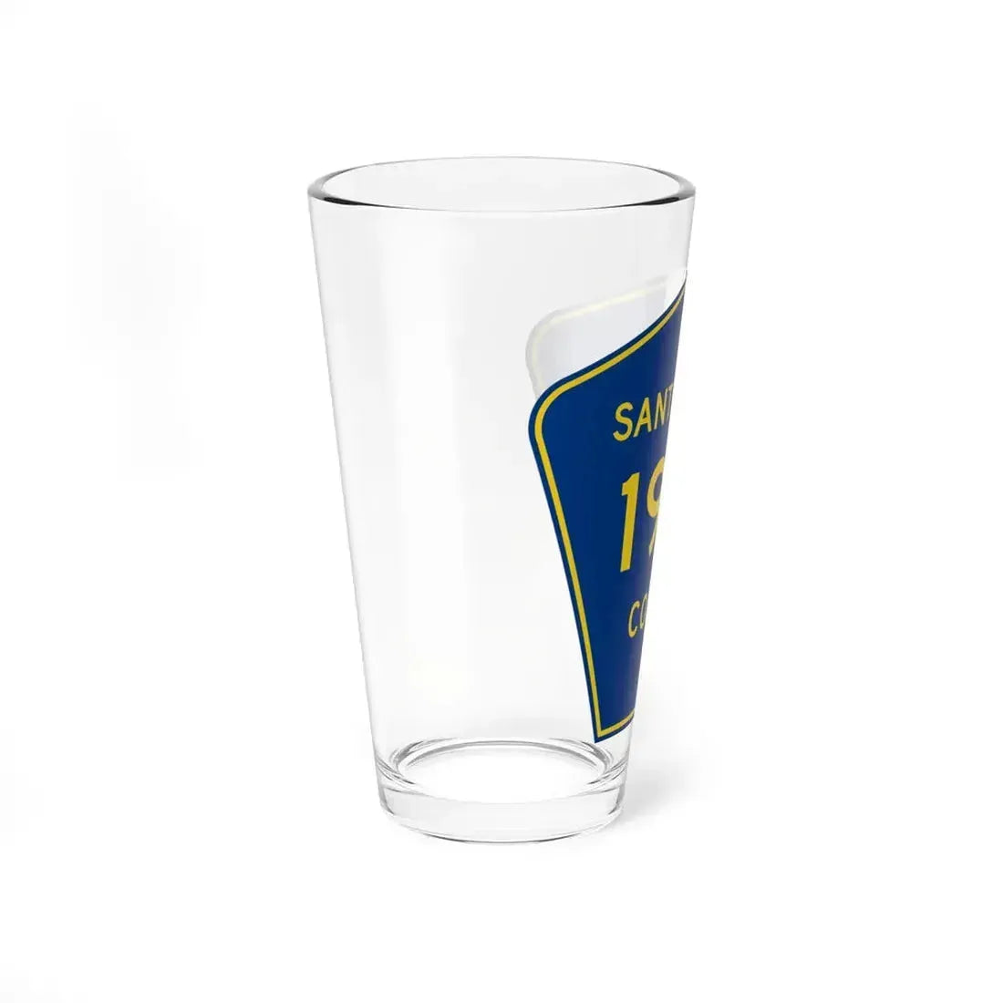Santa Rosa County 191C (Florida) (Road Sign) Pint Glass 16oz - Go Mug Yourself