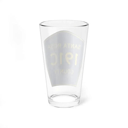 Santa Rosa County 191C (Florida) (Road Sign) Pint Glss 16oz - Go Mug Yourself