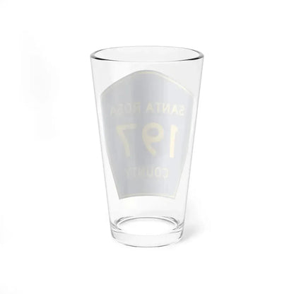 Santa Rosa County 197 (Florida) (Road Sign) Pint Glass 16oz - Go Mug Yourself