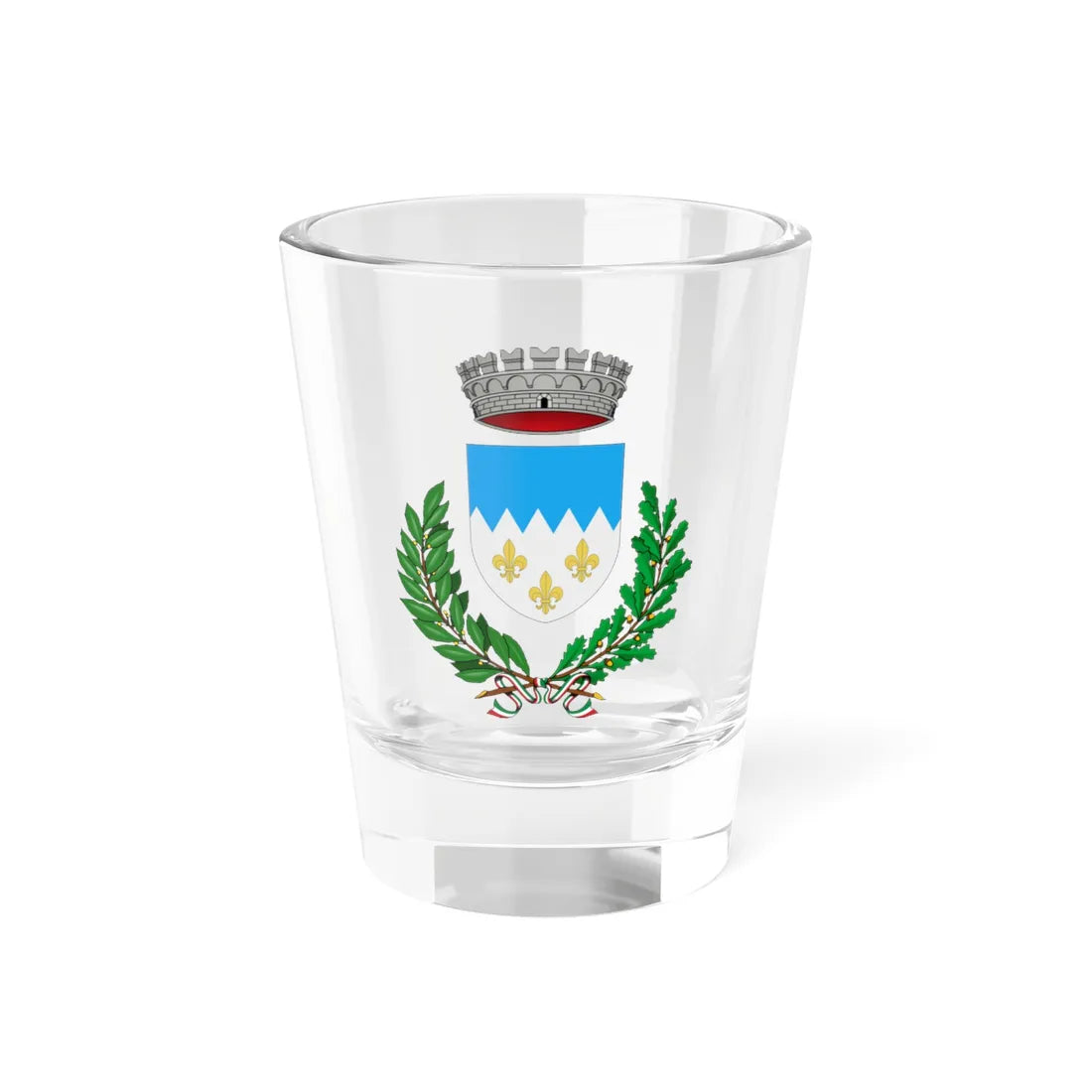Santa Sofia-Stemma (Italy) (Coat of Arms) Shot Glass 1.5oz 1.5oz - Go Mug Yourself