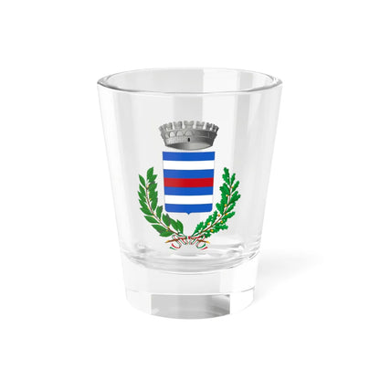 SantAngelo di Piove di Sacco-Stemma (Italy) (Coat of Arms) Shot Glass 1.5oz 1.5oz - Go Mug Yourself