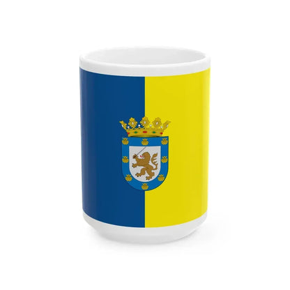 Santiago de Chile (Chile) White Coffee Mug 15oz - Go Mug Yourself