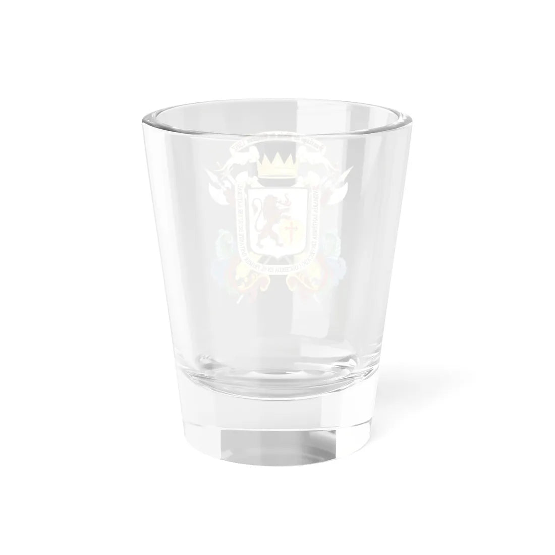 Santiago de León de Caracas 1567 Carlos III - 1766 (Costa Rica) (Coat of Arms) Shot Glass 1.5oz - Go Mug Yourself