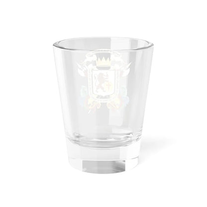 Santiago de León de Caracas 1567 Carlos III - 1766 (Costa Rica) (Coat of Arms) Shot Glass 1.5oz - Go Mug Yourself
