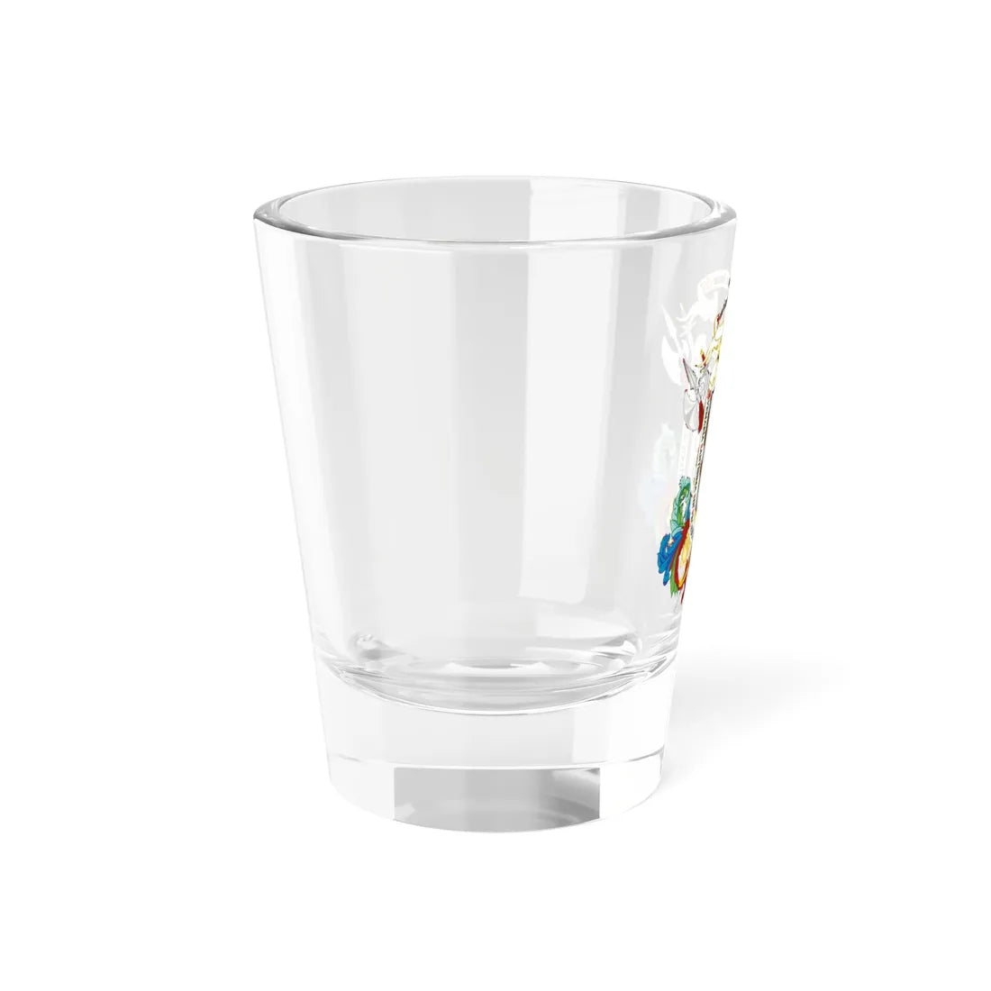 Santiago de León de Caracas 1567 Carlos III - 1766 (Costa Rica) (Coat of Arms) Shot Glass 1.5oz - Go Mug Yourself