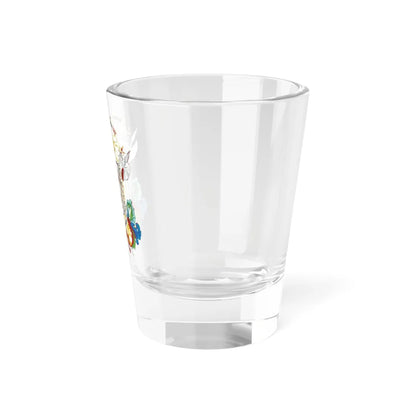 Santiago de León de Caracas 1567 Carlos III - 1766 (Costa Rica) (Coat of Arms) Shot Glass 1.5oz - Go Mug Yourself