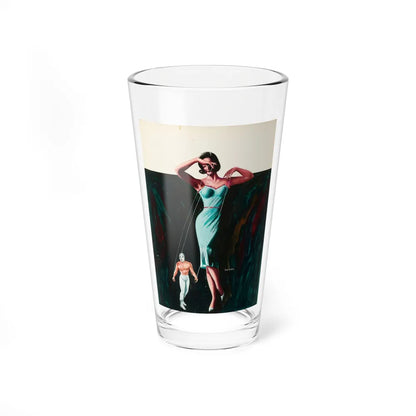 Santo, El Enmascarado De Plata, Mexican comic book cover (1) - Pint Glass 16oz 16oz - Go Mug Yourself