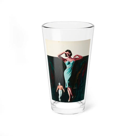 Santo, El Enmascarado De Plata, Mexican comic book cover (1) - Pint Glass 16oz 16oz - Go Mug Yourself