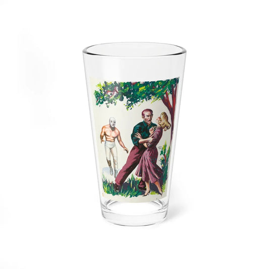 Santo, El Enmascarado De Plata, Mexican comic book cover (3) - Pint Glass 16oz 16oz - Go Mug Yourself