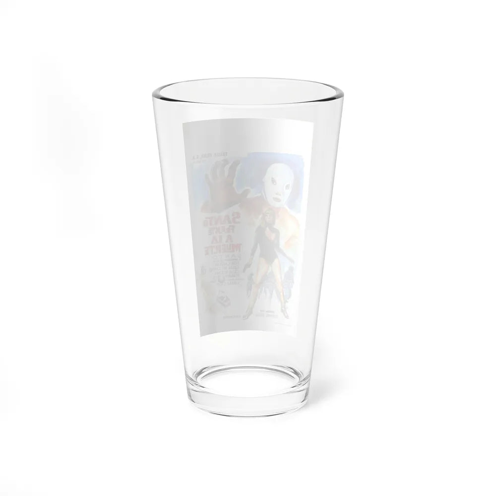 SANTO FACES DEATH 1969 Movie Poster - Pint Glass 16oz-Go Mug Yourself