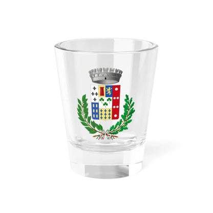 Santo Stefano Quisquina-Stemma (Italy) (Coat of Arms) Shot Glass 1.5oz 1.5oz - Go Mug Yourself