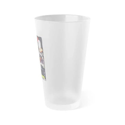 SANTO VS BARON BRAKOLA 1967 Movie Poster - Frosted Pint Glass 16oz - Go Mug Yourself