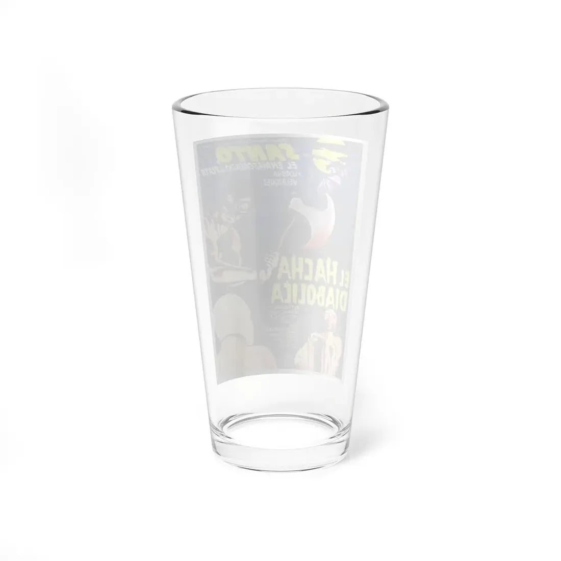 SANTO VS THE DIABOLICAL HATCHET 1965 Movie Poster - Pint Glass 16oz - Go Mug Yourself