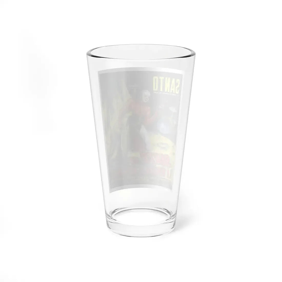 SANTO VS THE MARTIAN INVASION 1967 Movie Poster - Pint Glass 16oz - Go Mug Yourself