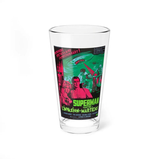 SANTO VS THE MARTIAN INVASION (2) 1967 Movie Poster - Pint Glass 16oz-16oz-Go Mug Yourself