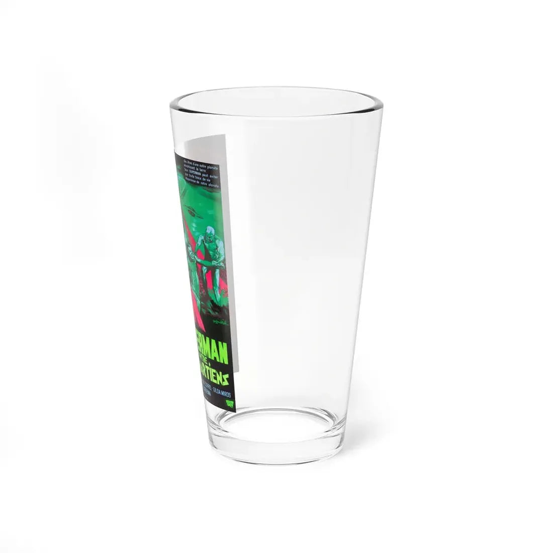 SANTO VS THE MARTIAN INVASION (2) 1967 Movie Poster - Pint Glass 16oz - Go Mug Yourself