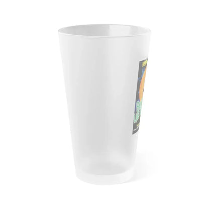 SANTO VS THE SHE WOLVES 1976 Movie Poster - Frosted Pint Glass 16oz - Go Mug Yourself