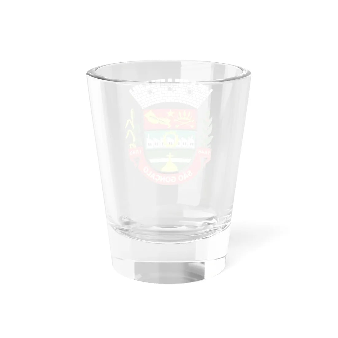 Sao Goncalo RJ - Brasao (Brazil) (Coat of Arms) Shot Glass 1.5oz - Go Mug Yourself