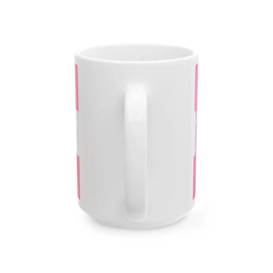 Sapphic pride flag of Kazakhstan (Kazakhstan) White Coffee Mug - Go Mug Yourself