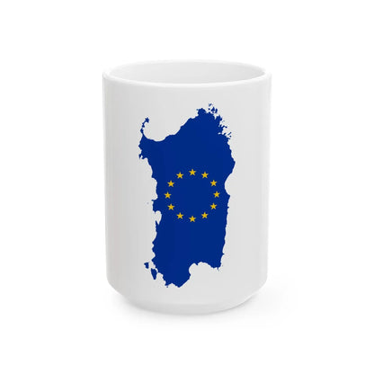 Sardinia EU (Italy) White Coffee Mug 15oz - Go Mug Yourself