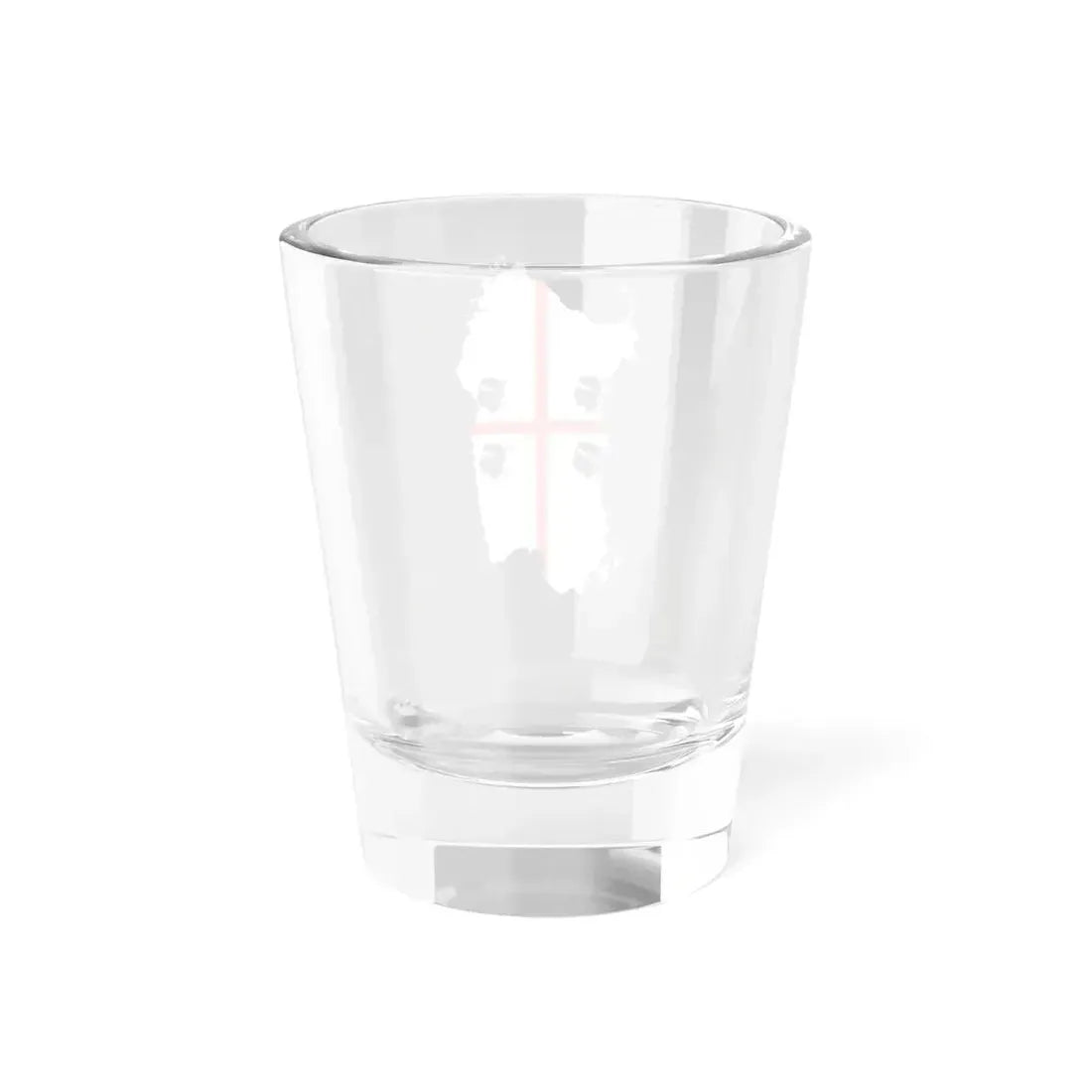 Sardinia-Flagmap (Italy) Shot Glass 1.5oz - Go Mug Yourself