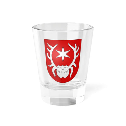 Sarnen-coat of arms (Switzerland) (Coat of Arms) Shot Glass 1.5oz 1.5oz - Go Mug Yourself