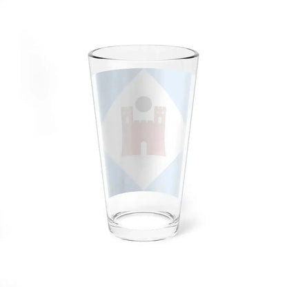 Saronno-Bandiera (Italy) Pint Glass 16oz - Go Mug Yourself