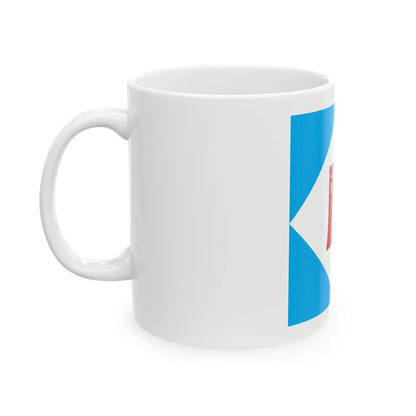 Saronno-Bandiera (Italy) White Coffee Mug - Go Mug Yourself