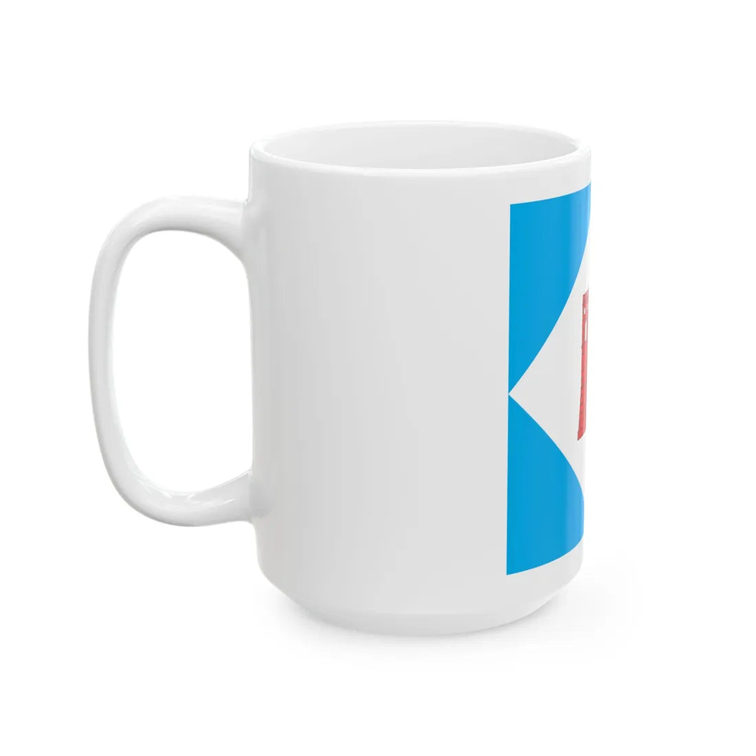 Saronno-Bandiera (Italy) White Coffee Mug - Go Mug Yourself
