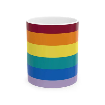 Saryan Equal Distance Armenia Flag (Armenia) White Coffee Mug 11oz - Go Mug Yourself