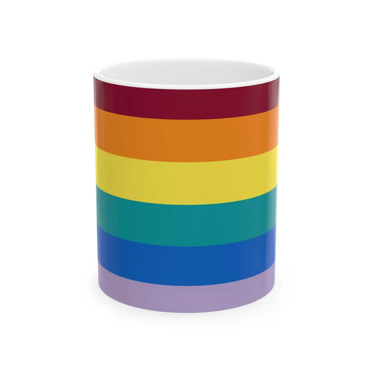 Saryan Equal Distance Armenia Flag (Armenia) White Coffee Mug 11oz - Go Mug Yourself
