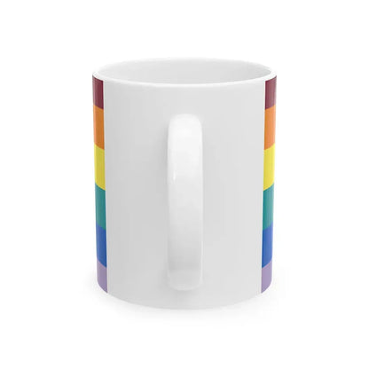 Saryan Equal Distance Armenia Flag (Armenia) White Coffee Mug - Go Mug Yourself