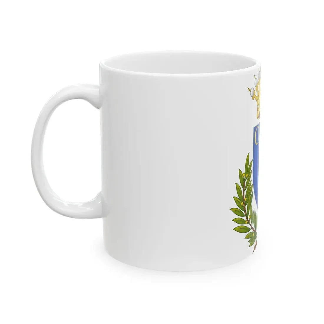 Sarzana-Bandiera (Italy) White Coffee Mug - Go Mug Yourself