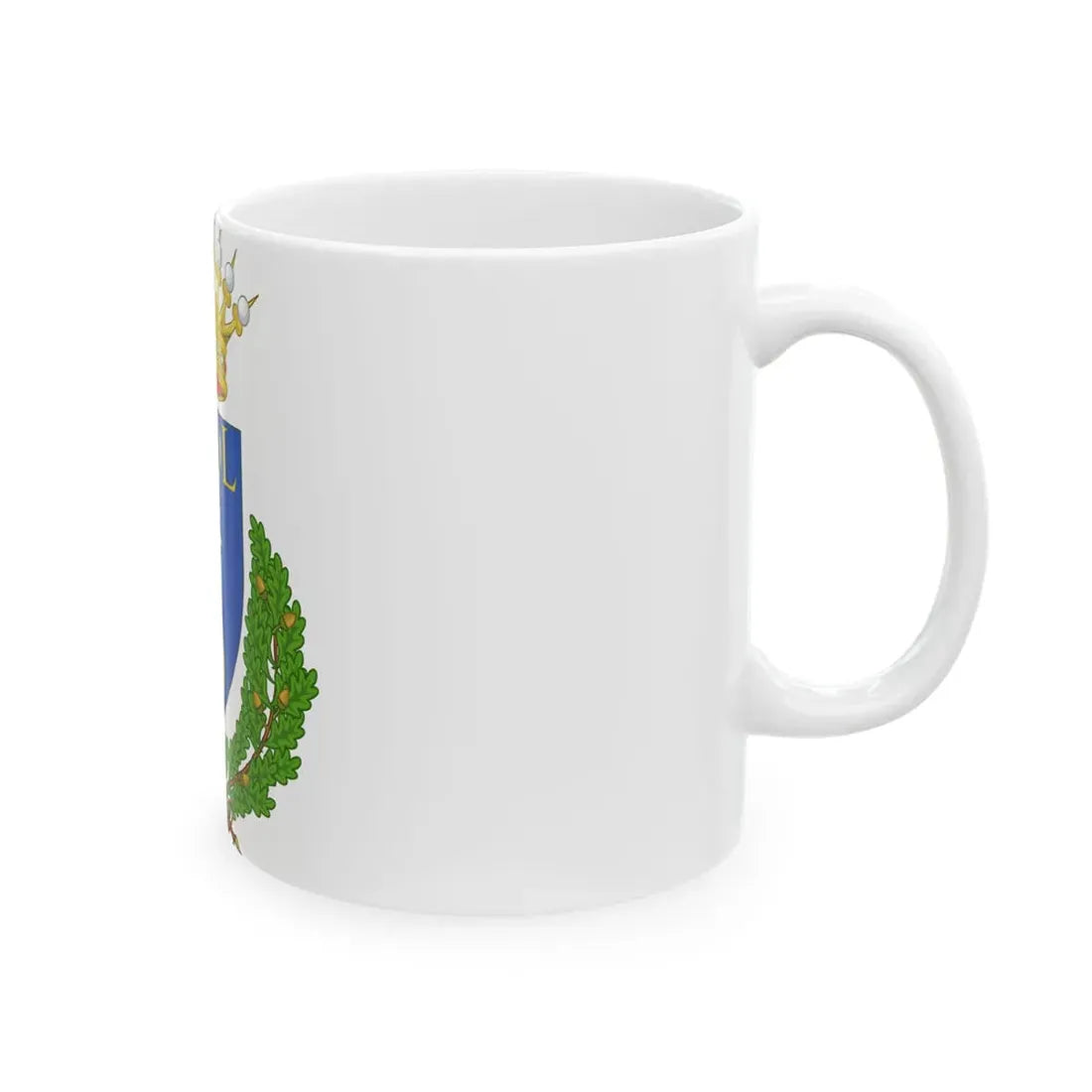 Sarzana-Bandiera (Italy) White Coffee Mug - Go Mug Yourself