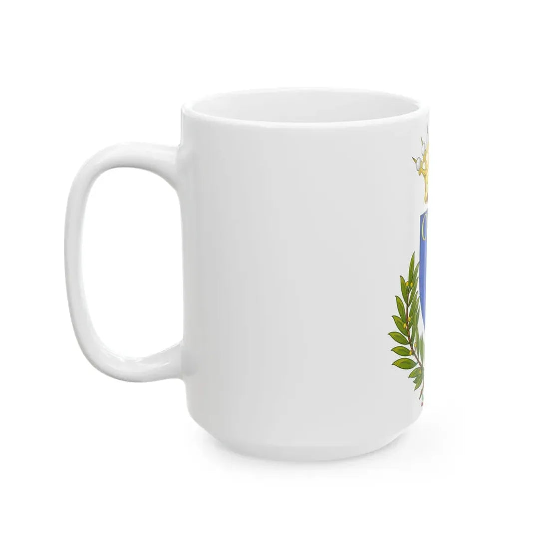 Sarzana-Bandiera (Italy) White Coffee Mug - Go Mug Yourself
