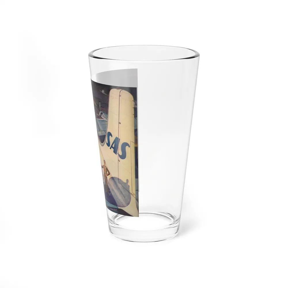 SAS, 1956 (Magazine Illustration) Pint Glass 16oz-Go Mug Yourself