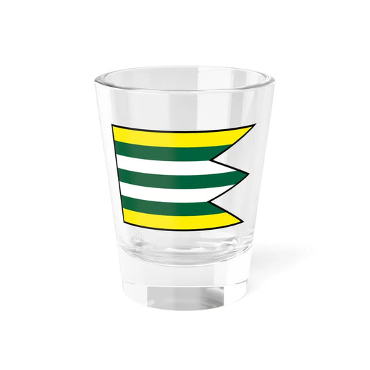 Sasinkovo Hlohovec Flag (Slovakia) Shot Glass 1.5oz 1.5oz - Go Mug Yourself