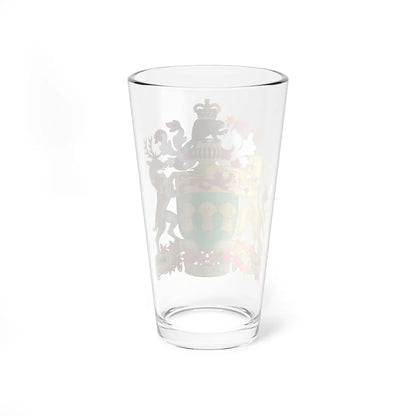 Saskatchewan coat of arms (Canada) (Coat of Arms) Pint Glass 16oz - Go Mug Yourself