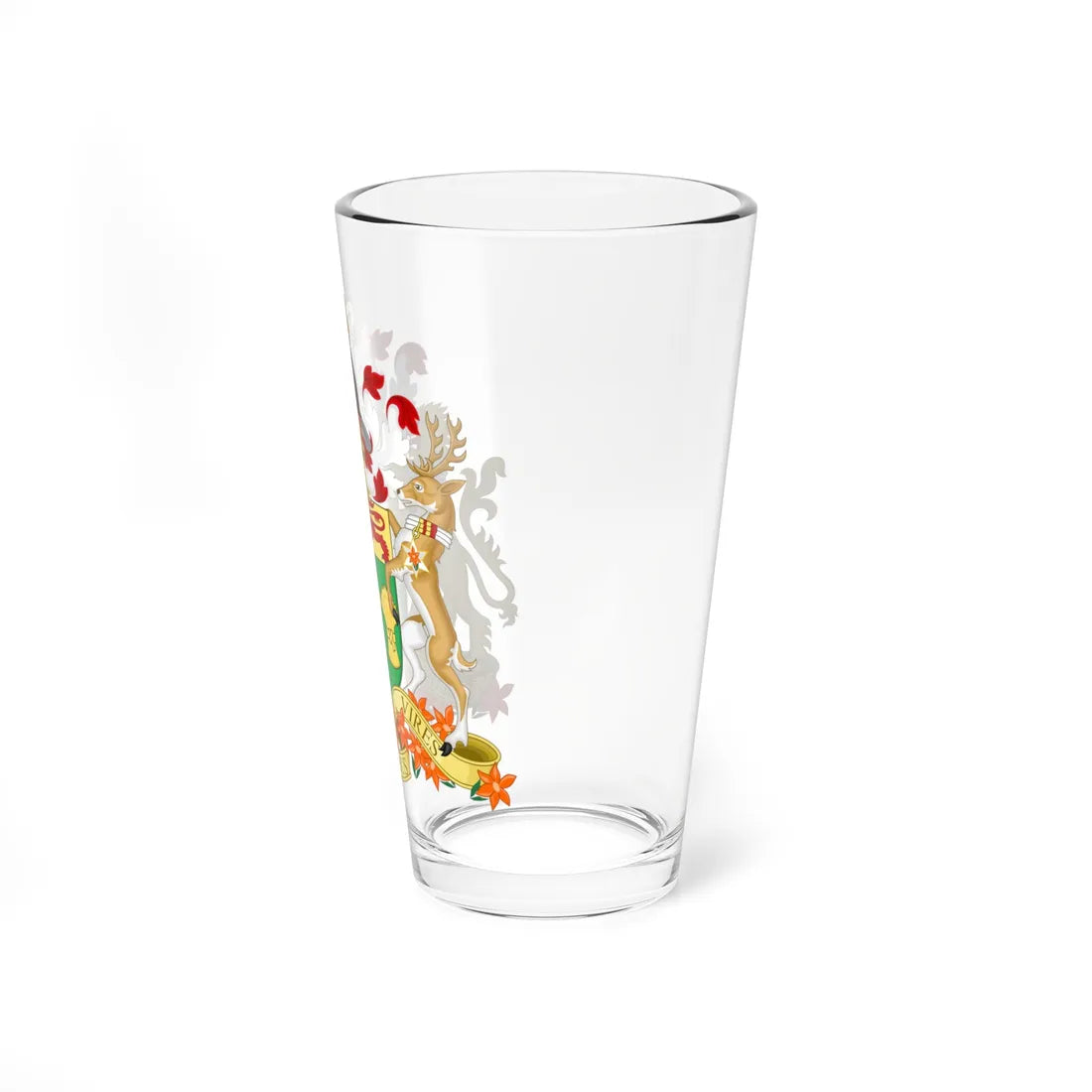 Saskatchewan coat of arms (Canada) (Coat of Arms) Pint Glass 16oz - Go Mug Yourself