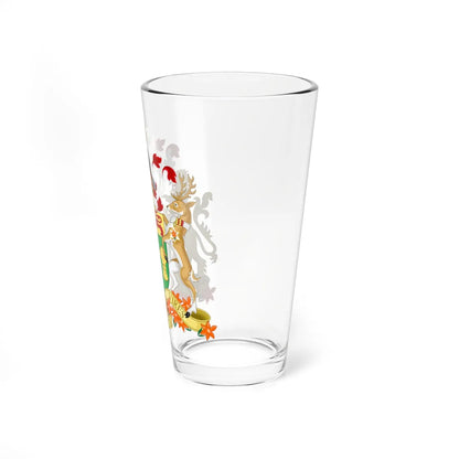 Saskatchewan coat of arms (Canada) (Coat of Arms) Pint Glass 16oz - Go Mug Yourself