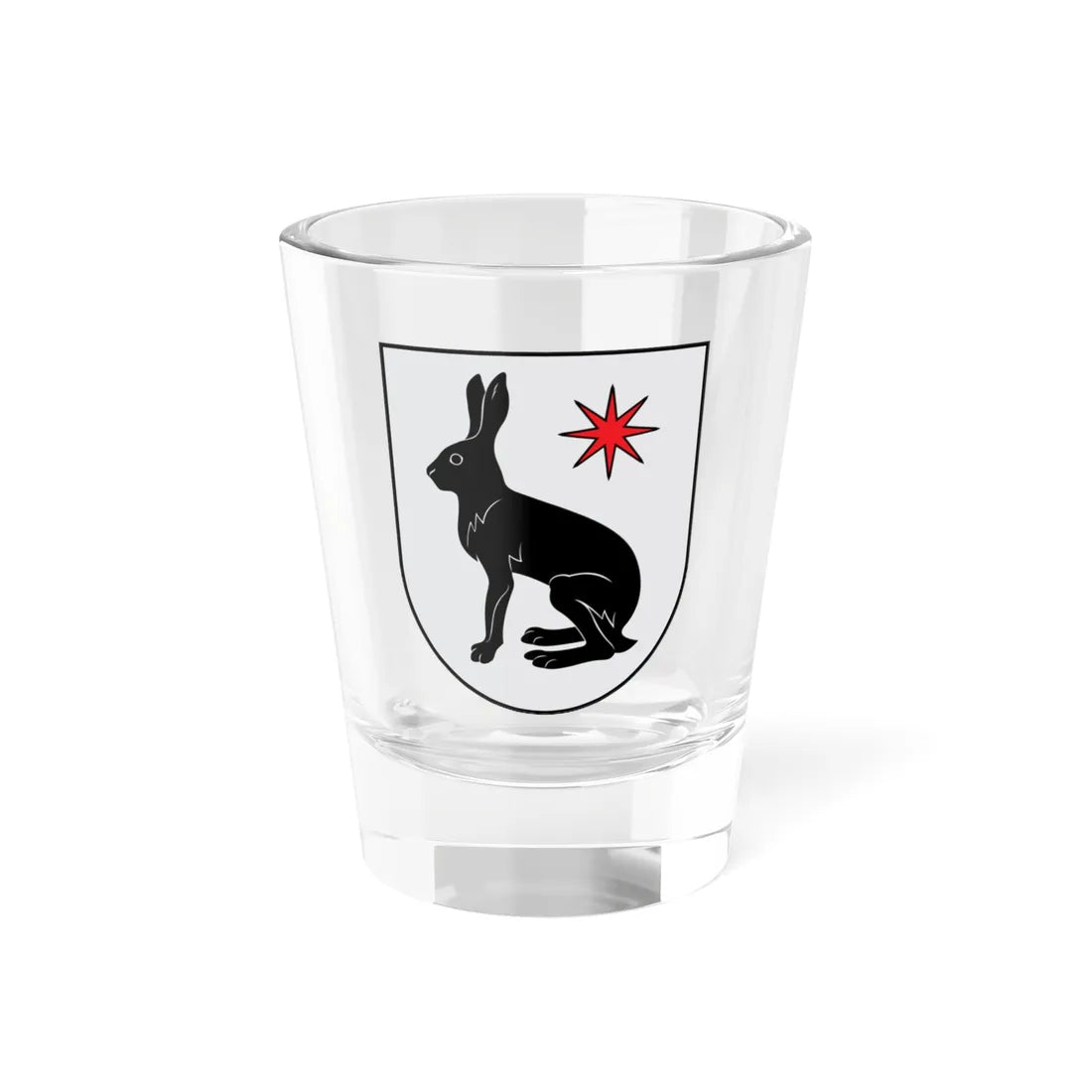 Sasnava COA (Lithuania) (Coat of Arms) Shot Glass 1.5oz 1.5oz - Go Mug Yourself