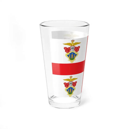 Sassello-Bandiera (Italy) Pint Glass 16oz - Go Mug Yourself
