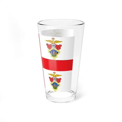 Sassello-Bandiera (Italy) Pint Glass 16oz - Go Mug Yourself